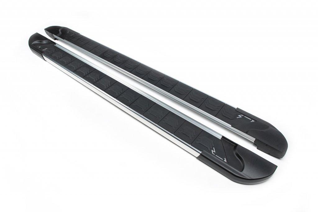 Бокові пороги Opel Combo 2002-2012 RedLine V1 Erkul