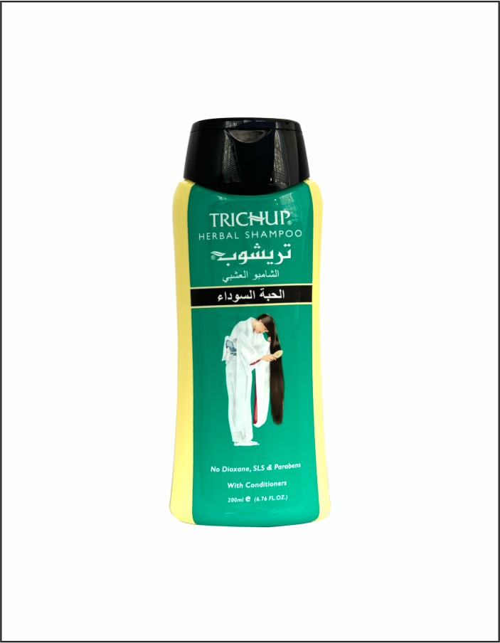 Шампунь Trichup Herbal Shampoo Black Seed від ламкості волосся 200 мл