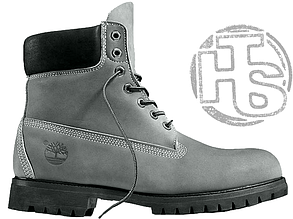 Жіночі черевики Timberland Classic Boots Gray Winter (с мехом)