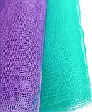 Капронова сітка овочева на 40 кг. 50х80 см. (26г) фіолетова з дрібним вічком, Євро-сітка овочева, фото 7