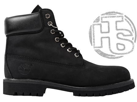 Чоловічі черевики Timberland Classic Boots Black Winter (с мехом) ALL04014, фото 1