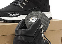 Чоловічі черевики Timberland Sport Boots Black White Winter (термо) ALL14435, фото 6
