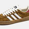 Чоловічі кросівки Adidas Gazelle Gucci Original GG Beige Brown 707850 UWV20 7162/HQ8850, фото 11