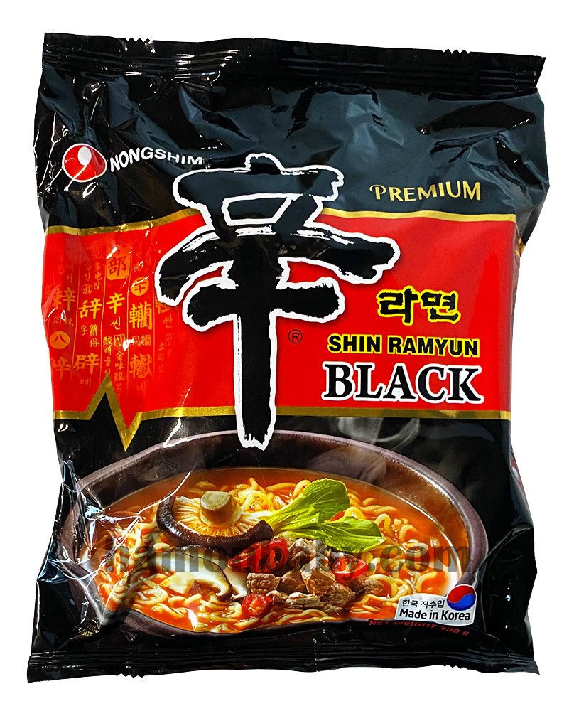 Лапша Шин Рамен SHIN RAMYUN Black, 130 г, ТМ Nongshim, Южная Корея (ID ...