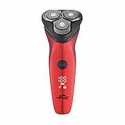 Чоловіча електробритва для бороди Monte 5006-MTR акумуляторна електробритва для чоловіків триммер Червоний