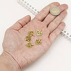 Кулон Серце, Метал, Античне Золото, 18х15х2мм, Отвір 2х4мм, 20 шт, фото 2