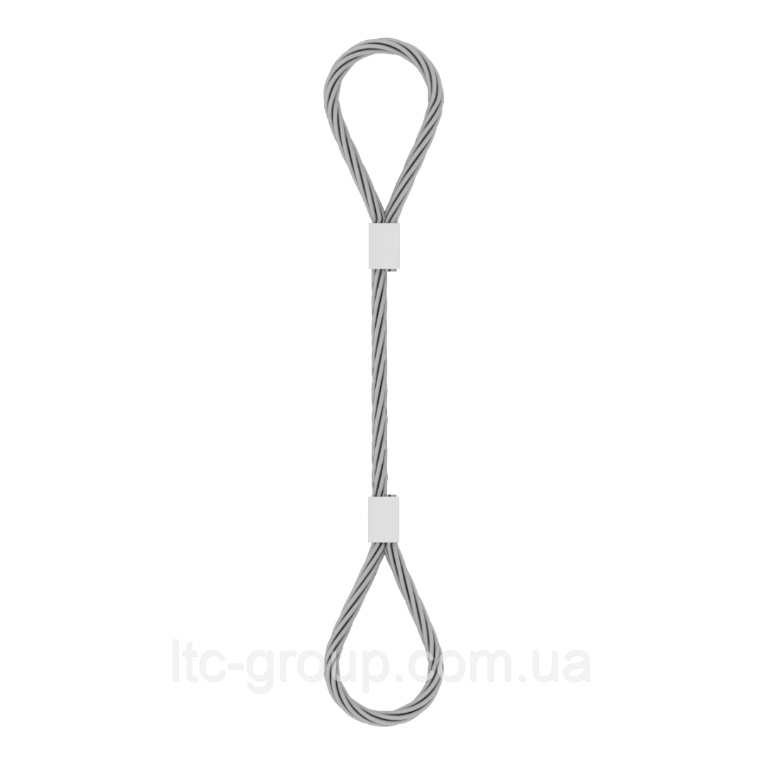 Строп канатний СКП (втулка) 1.25т, 1000мм, фото 1