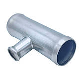 Трійник патрубків радіатора Волга, Газель, Соболь (31105-1303018-20) з нержавіючої сталі, фото 3