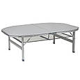 Стіл Bo-Camp Premium Oval 120x80 cm Grey (1404420), фото 2