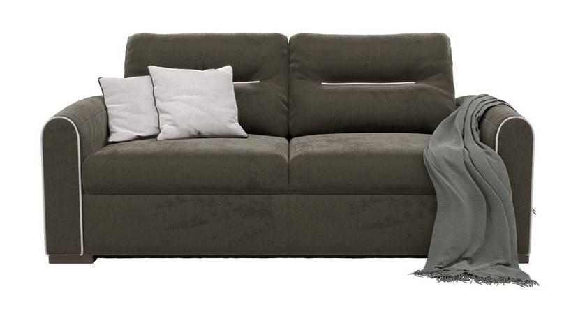 Двомісний диван Andro Ismart Taupe 188х105 см Темно-коричневий 188UTC, фото 1