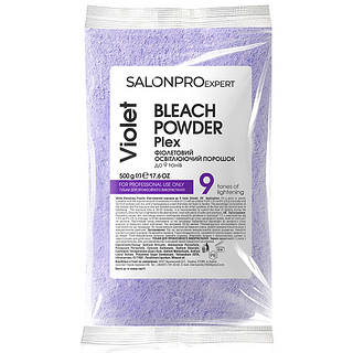 SALONPROexpert Violet Bleaching Powder Plex_Освітлююча пудра до 9 тонів (фіолетова)