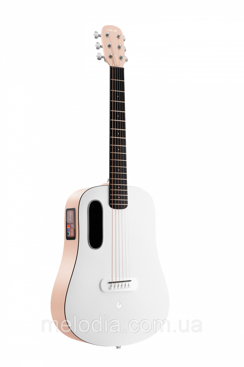 Трансакустична гітара Lava Me play (36") Light Peach / Frost White (Lite Bag)
