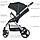 Коляска прогулянкова EL Camino Dynamic PRO ME 1053N (onyx) Чорний, фото 4