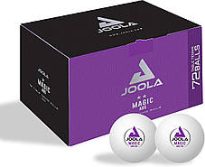М'ячі для настільного тенісу Joola Magic ABS 40+ White 72 шт (44216), фото 3