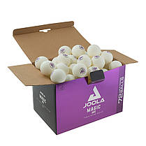 М'ячі для настільного тенісу Joola Magic ABS 40+ White 72 шт (44216), фото 4