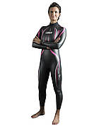 Гідрокостюм Omer UP-W3 wetsuit woman (2мм), 4-L, Black/pink (UPWE032M4)