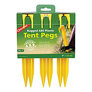 Кілочки Coghlans ABS Tent Pegs 9" 6 Pack, Yellow (CHL.9309)