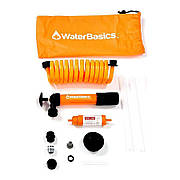 Комплект Aquamira WaterBasics Emergency Pump and Filter Kit RED Line, Orange (AQM 67257)