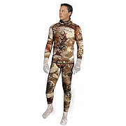 Мисливський гідрокостюм Omer Camu 3D Compressed (7мм) jacket+pants, 3, Omer 3d camu (65CGP73)