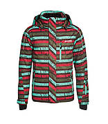 Гірськолижна куртка Maier Sports Cody Girls, 116, Brown/pink allover (310277.7052.116)