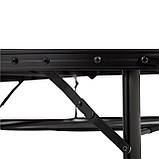 Стіл Bo-Camp Woodbine Oval 100x70 cm Black/Wood look (1404185), фото 10