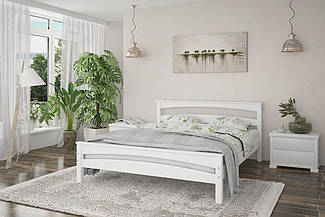 Двоспальне ліжко Mebigrand Чикаго Сіті Білий (RAL9003) 160х200 см (DMBG-1551)