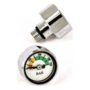 Манометр високого тиску Best Divers Mini, Silver (AB0777)