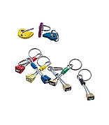 Брелок-закладка Rock Empire Keyring Alu, Multi color (ZPK002)