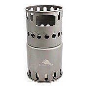 Дров'яна піч TOAKS Titanium Backpacking Wood Burning Stove, Titanium (STV-11)