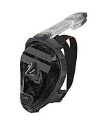 Маска Ocean Reef Aria QR + Full Face, S/M, Black (OR019010)