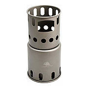 Дров'яна піч TOAKS Titanium Backpacking Wood Burning Stove Small, Titanium (STV-12)