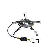 Газовий пальник Kovea KGB-1302 Dual Flame Stove, Silver (KGB-1302)