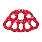 Такелажна пластина Climbing Technology Cheese Plate Large 45kN, Red (2A63705XZR)