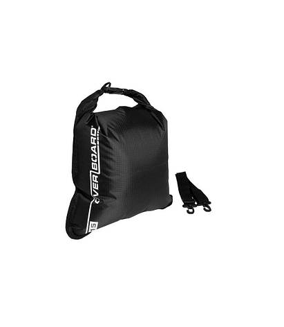 Плоский гермомішок Overboard Dry Flat 30L, Black (OB1026BLK), фото 1
