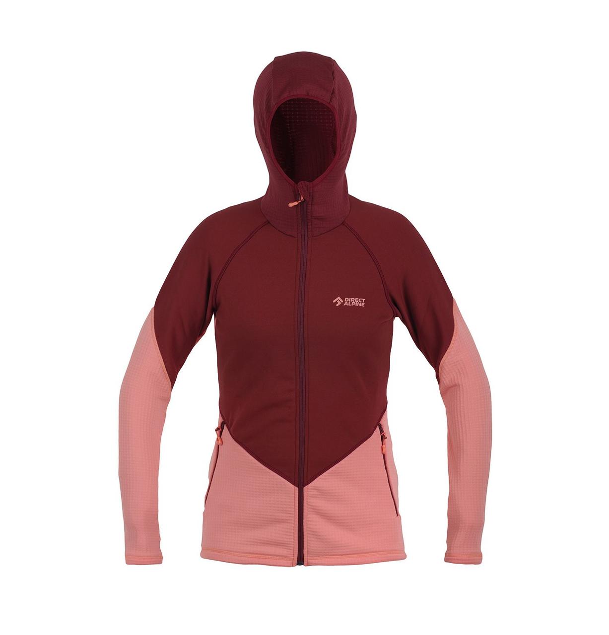 Кофта Directalpine Sakura Tech Lady 1.0, XXL, Palisander/coral (20W170005-XXL)