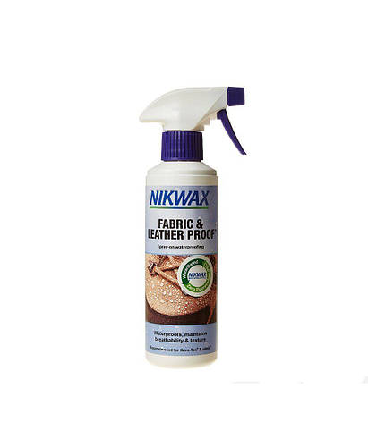 Просочення для взуття Nikwax Fabric and Leather Spray 300ml (794P12), фото 1