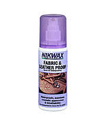 Пропитка для обуви Nikwax Fabric and Leather Spray 125ml, Purple (792P24)