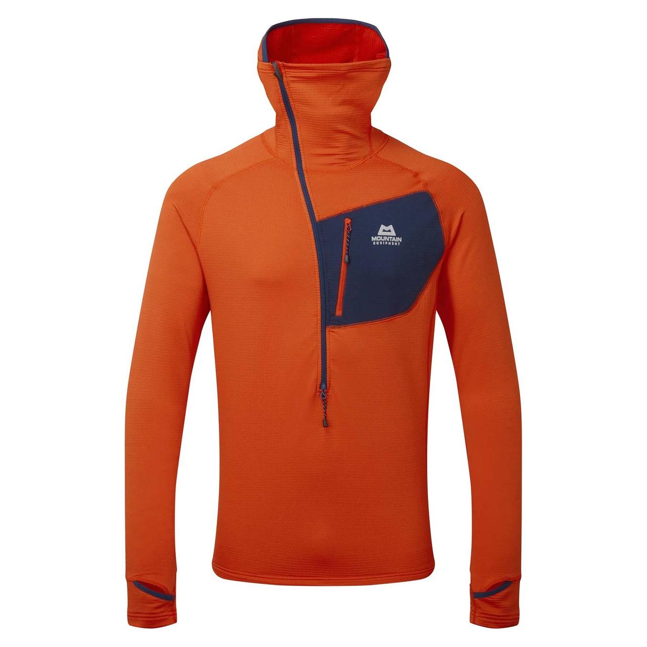 Кофта Mountain Equipment Eclipse Hooded Men's Zip T, M, Magma/medieval (ME-005727.01644.M)