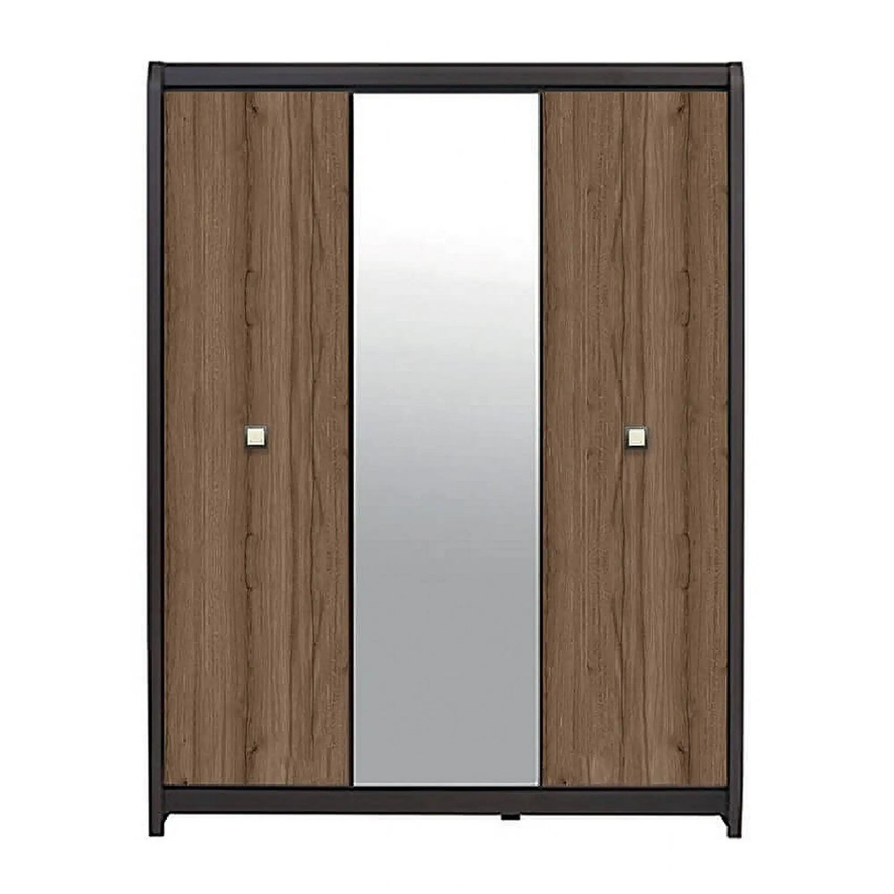 Шафа розпашна з дзеркалом ВМК (БРВ) Лорен SZF3D Венге магія + Монтеверде (GRB-1806), фото 1