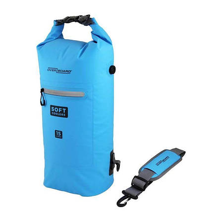Водонепроникна сумка OverBoard Soft Cooler Bag 15L, Aqua (OB1250A-EU), фото 1