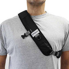 Водонепроникна сумка OverBoard Pro-Light Waterproof Sling Bag Backpack 4L, Black (OB1214BLK-EU), фото 6