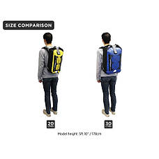 Водонепроникний рюкзак OverBoard Original Waterproof Backpack 30L, Blue (OB1054B-EU), фото 6