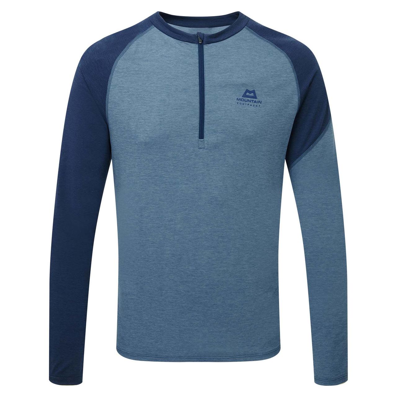 Кофта Mountain Equipment Nava LS Men's Zip T, S, Bluefin/dusk (ME-005998.1814.S)