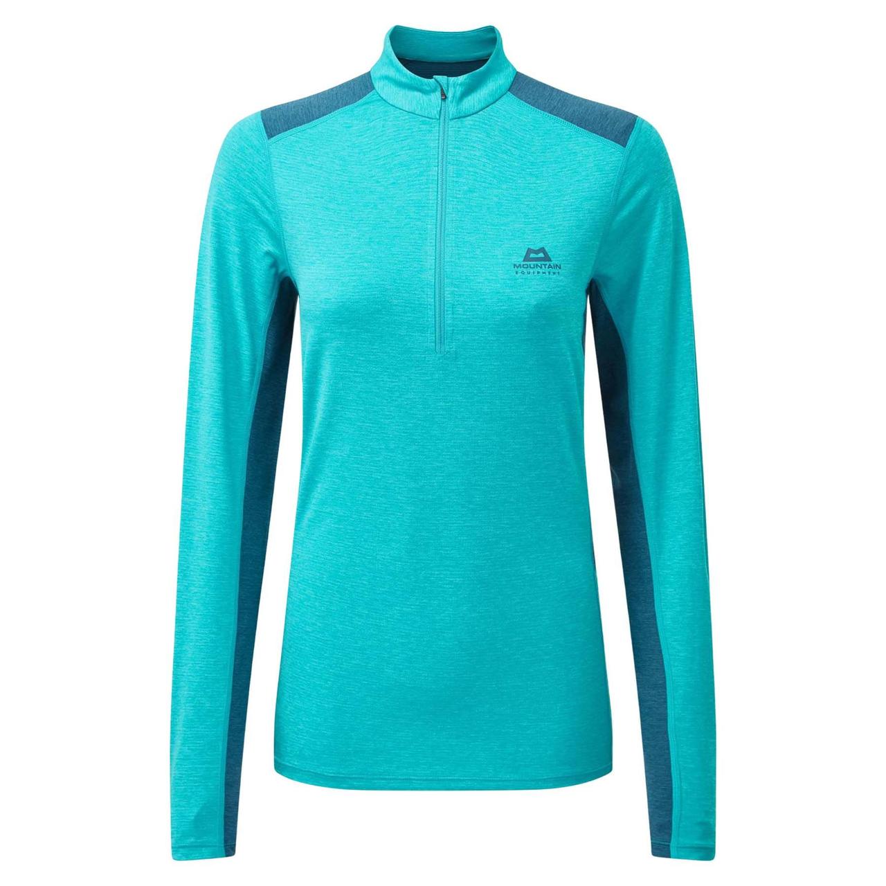 Кофта Mountain Equipment Nava LS Women's Zip T, 10, Topaz/majolica (ME-006652.1845.10)