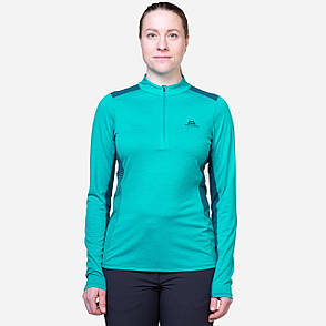 Кофта Mountain Equipment Nava LS Women's Zip T, 10, Topaz/majolica (ME-006652.1845.10), фото 2