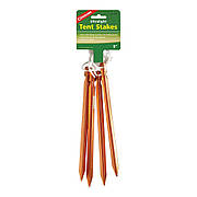 Кілочки Coghlans Ultralight Tent Stakes 9" 4 Pack, Orange (CHL.1000)