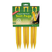 Кілочки Coghlans ABS Tent Pegs 12" 6 Pack, Yellow (CHL.9312)