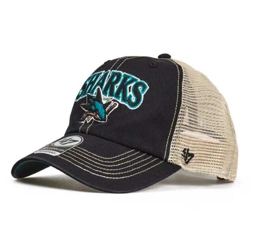 Бейсболка '47 SAN JOSE SHARKS