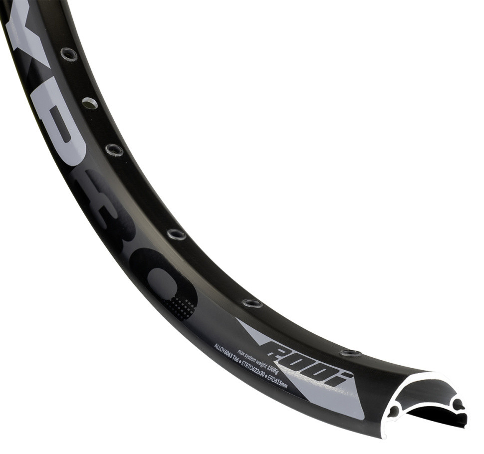 Обід Rodi Tryp 27,5" x 30мм. 32H чорний (27.5-30)