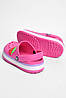 Крокси дитячі для дівчинки темно-рожевого кольору 184064P, фото 3